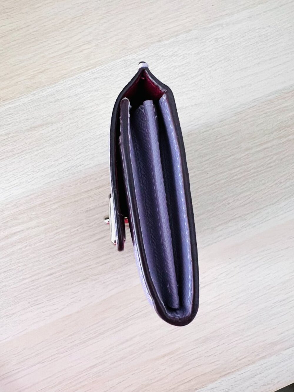 COACH Lilac Leather Wallet w/ Box | Gift Ready - Picture 9 of 14